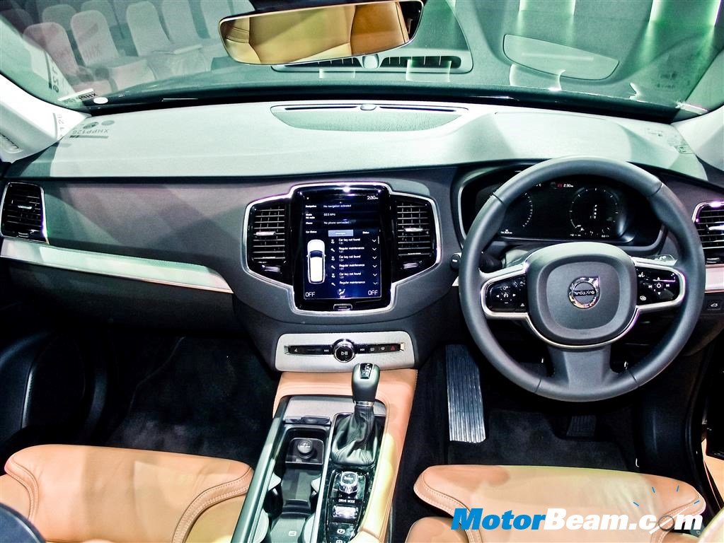 2015 Volvo XC90 Launch Dashboard