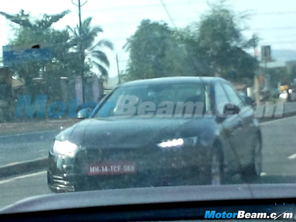 2016 Audi A4 Spy Shot India