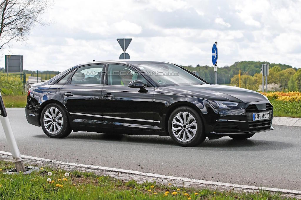 2016 Audi A4 Testing Alloys