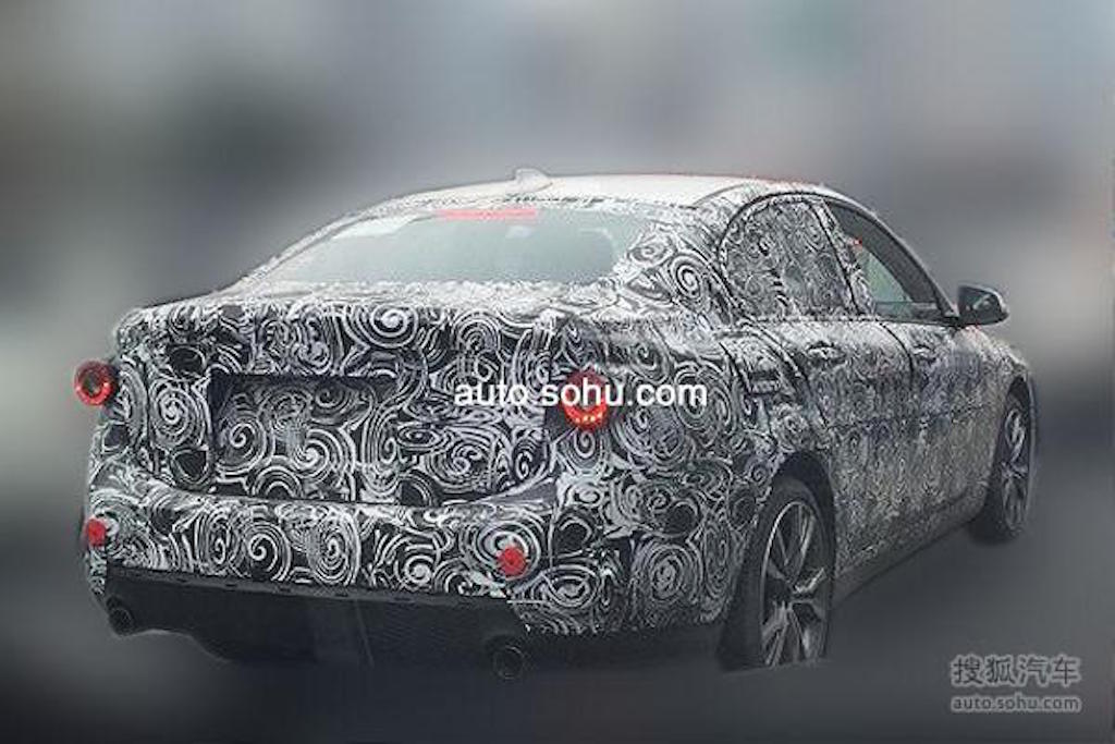 2016 BMW 1-Series Spied Rear