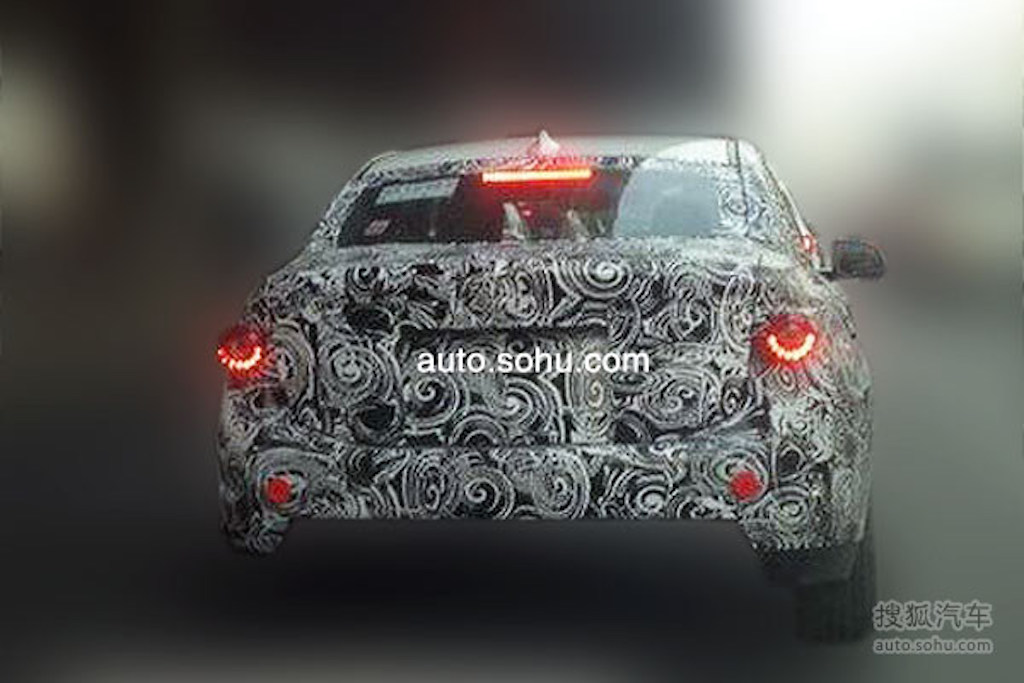 2016 BMW 1-Series Test Mule