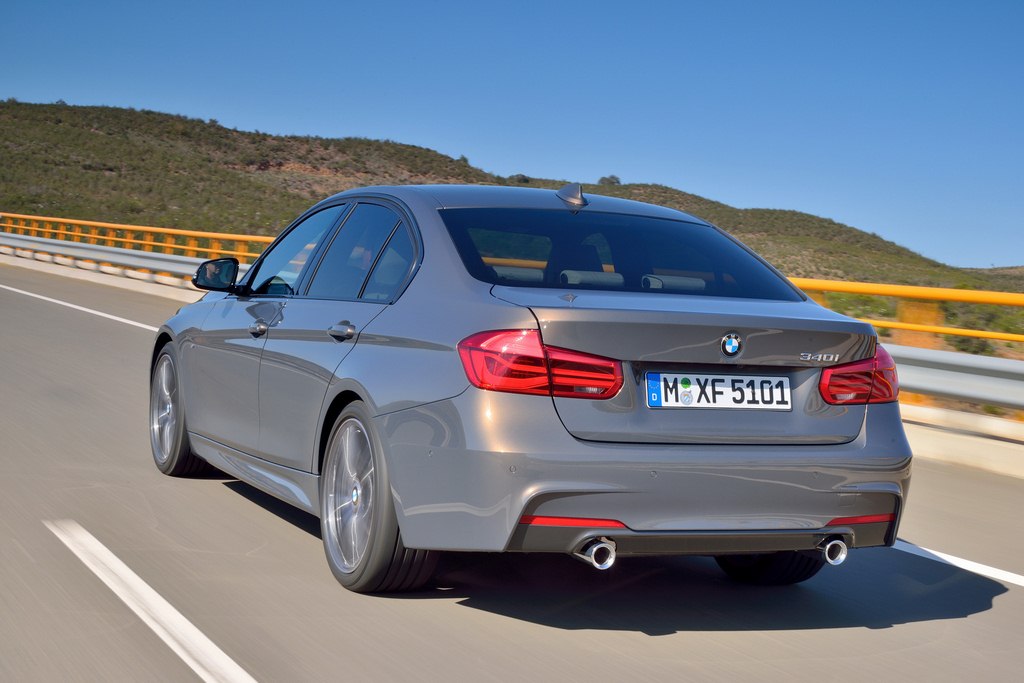 2016 BMW 340i Rear