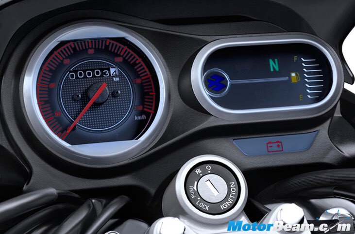 2016 Bajaj V Instrument Console