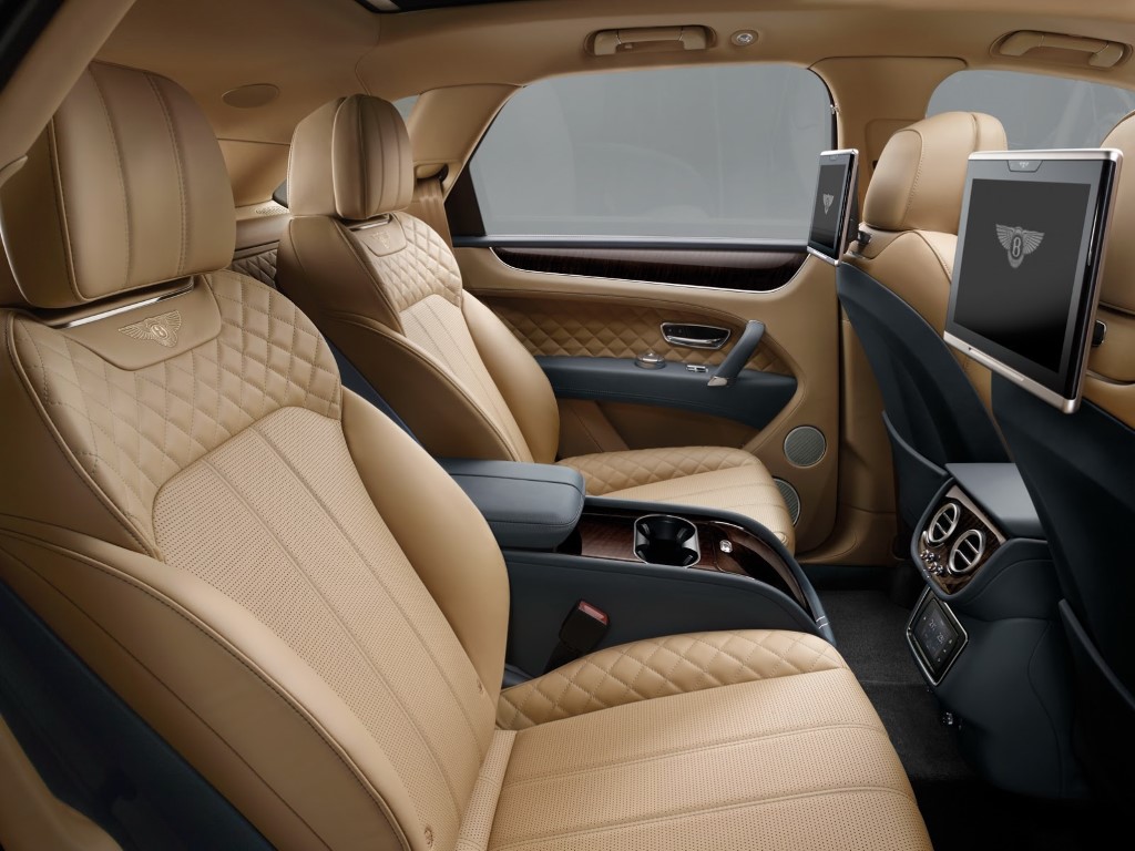 2016 Bentley Bentayga Rear Seat