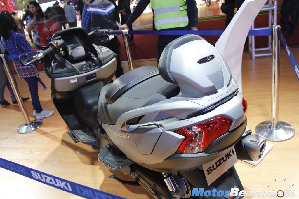 2016 Burgman 650 Rear Side