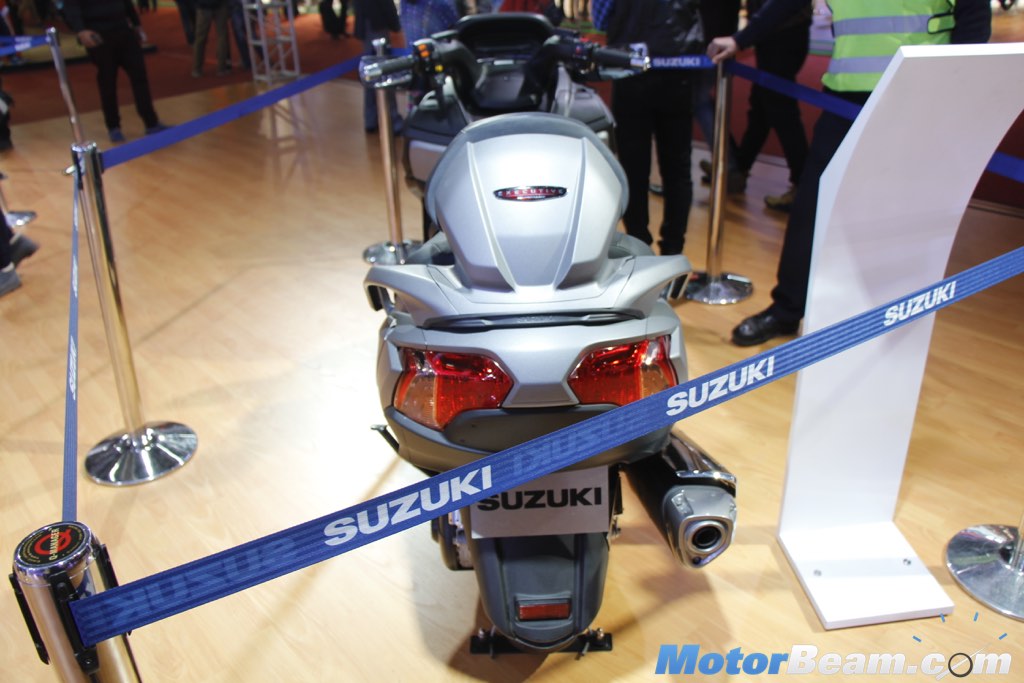 2016 Burgman 650 Rear