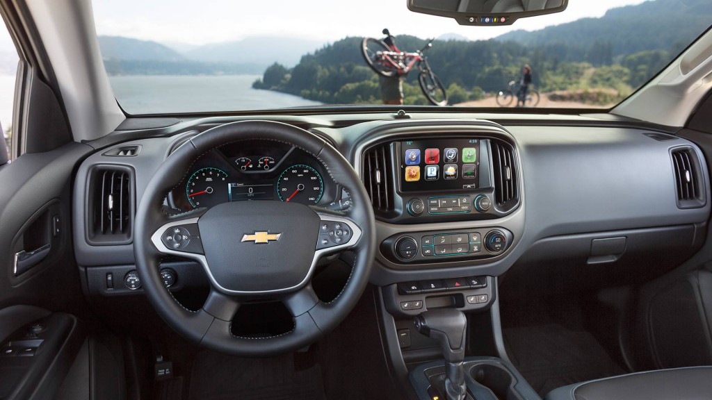 2016 Chevrolet Colorado Dashboard