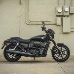 2016 Dark Custom Harley Street 750