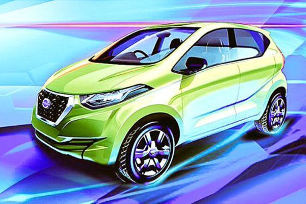 2016 Datsun Redi-GO Sketch Front