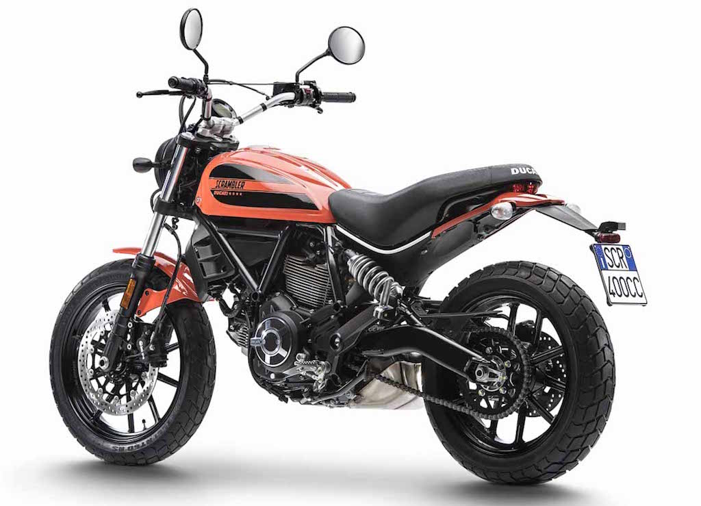 2016 Ducati Scrambler Sixty2 Rear