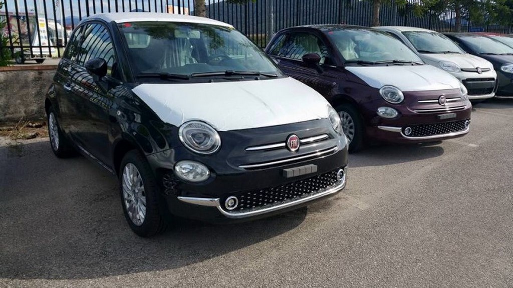 2016 Fiat 500 Facelift Spied