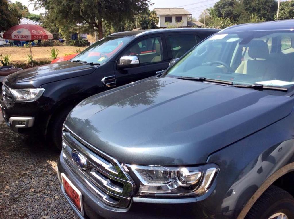 2016 Ford Endeavour Spy Shot