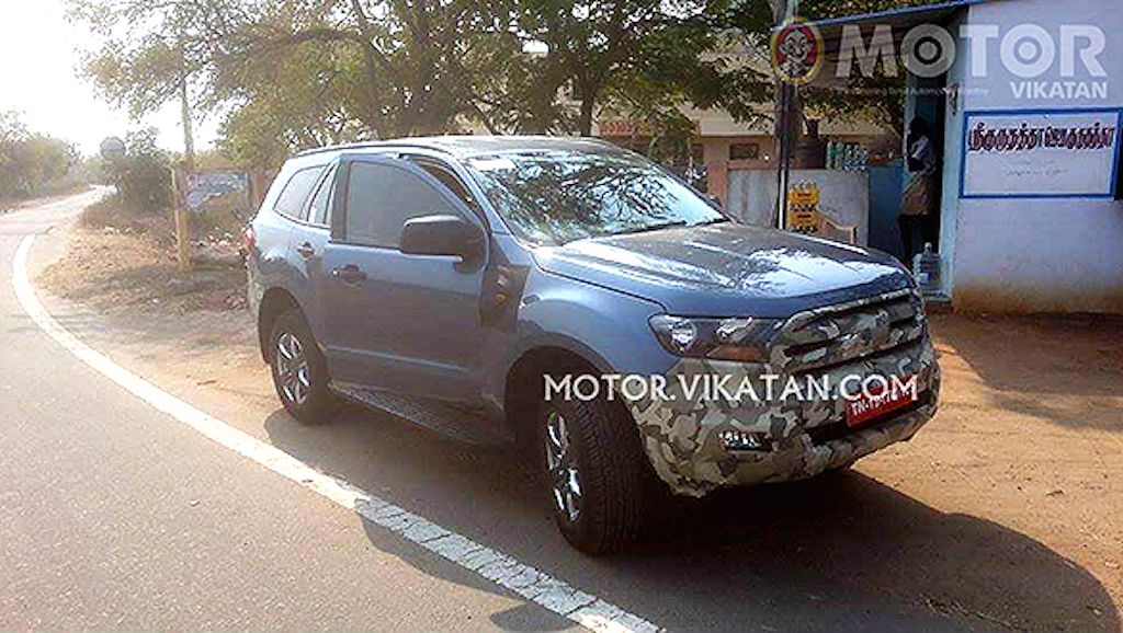 2016 Ford Endeavour Test Mule