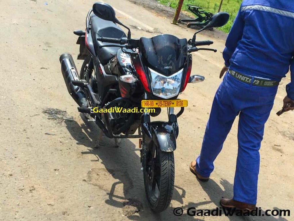 2016 Hero Hunk Facelift Caught Completely Undisguised