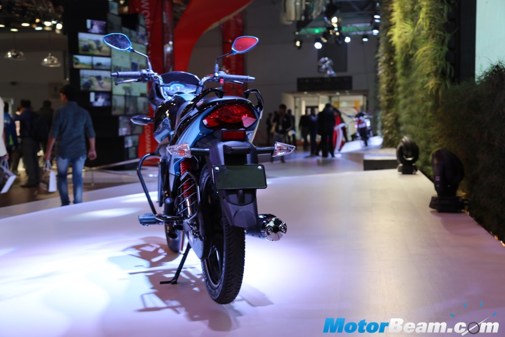 2016 Hero Splendor iSmart 110 Rear