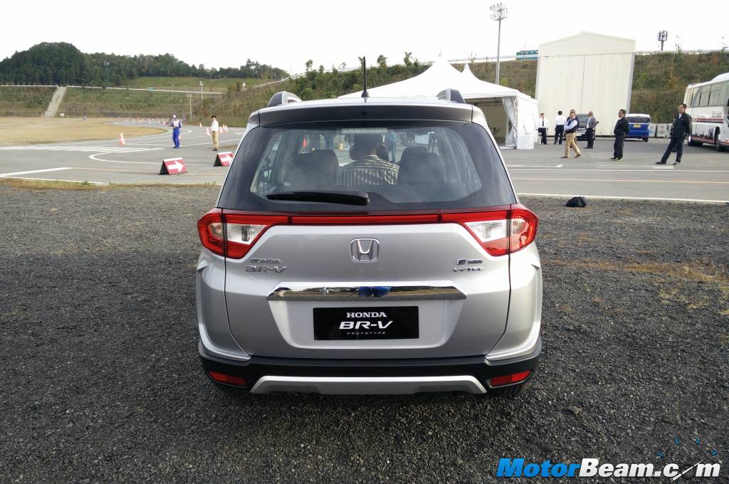 2016 Honda BR-V Rear