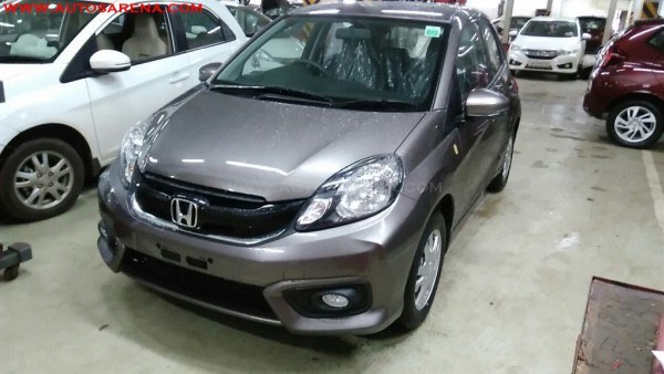 2016 Honda Brio Facelift Spied