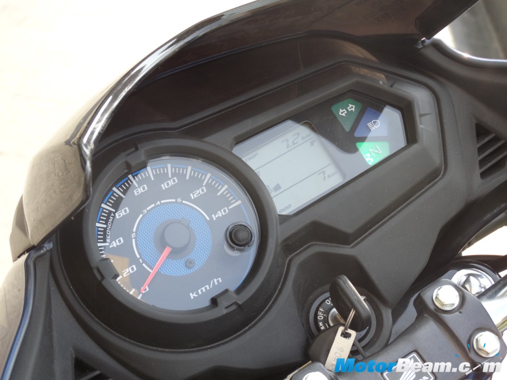2016 Honda CB Shine SP Instrument Console