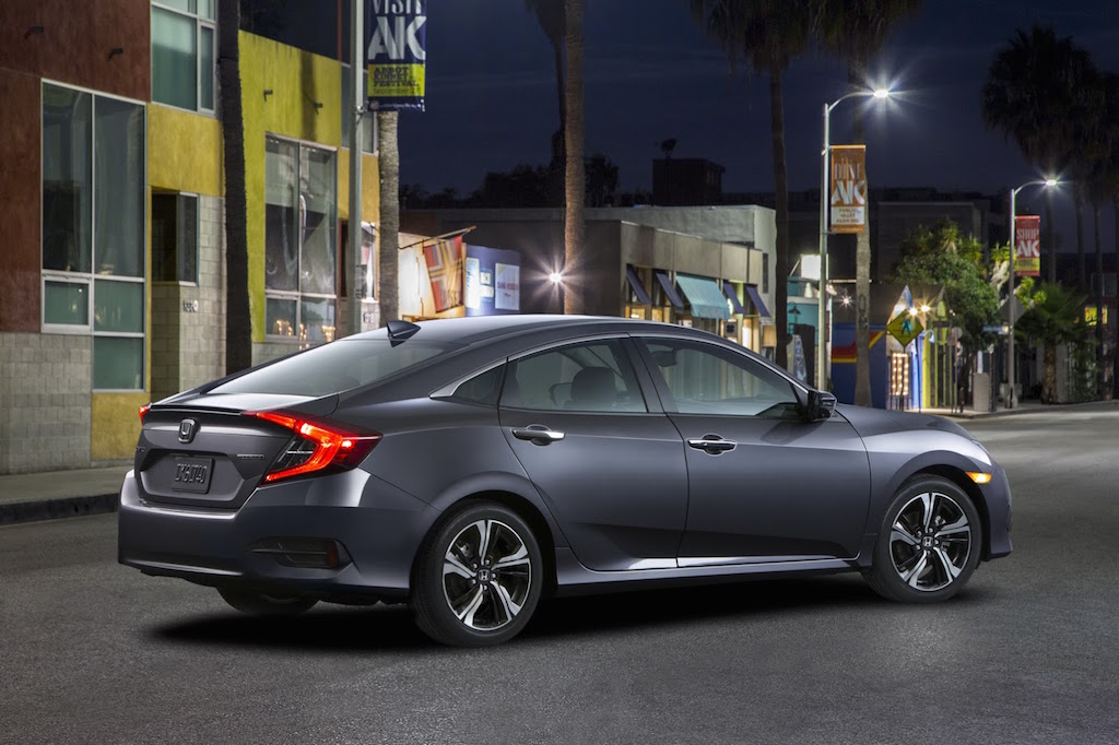 2016 Honda Civic Rear