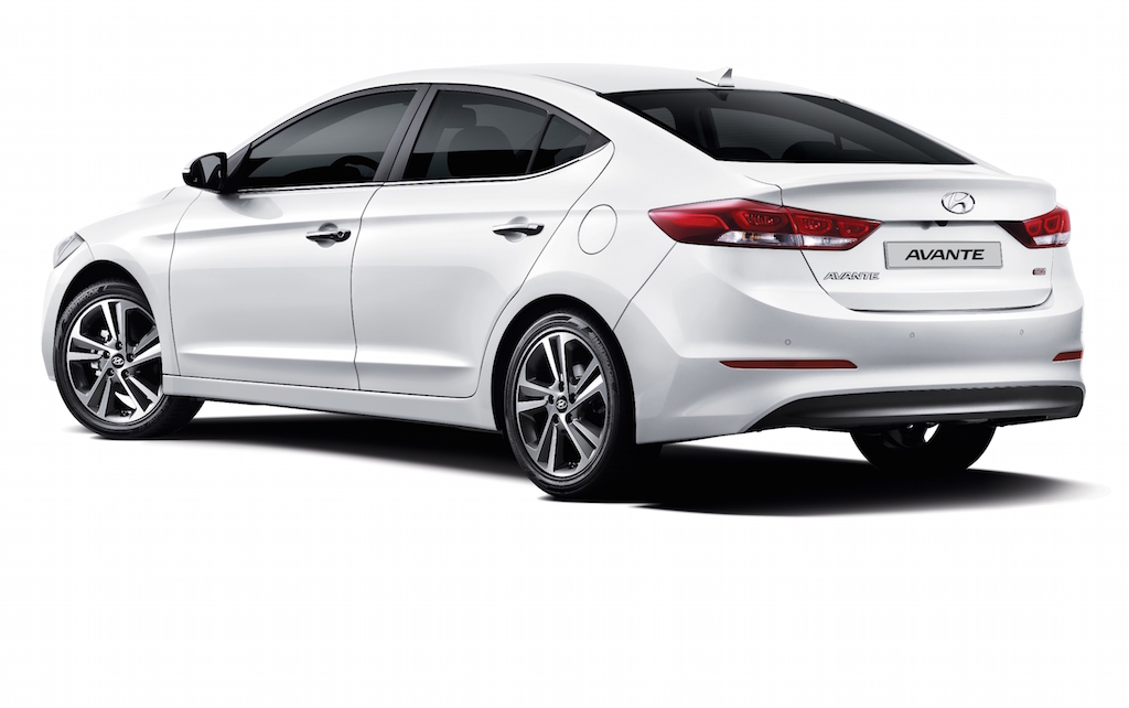 2016 Hyundai Elantra Rear