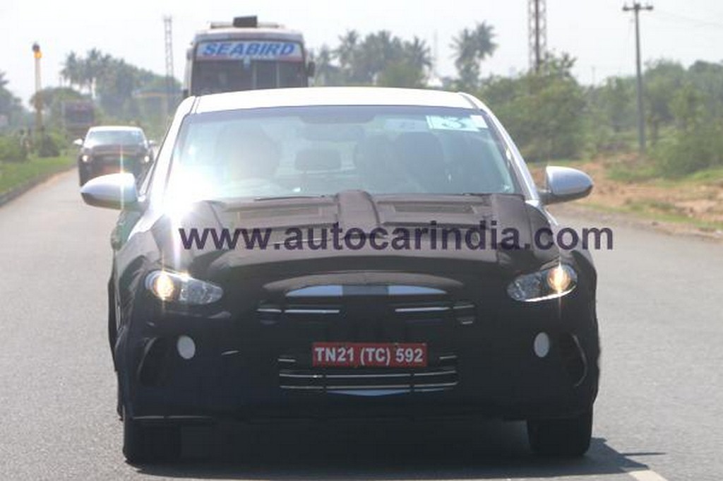 2016 Hyundai Elantra Spied India