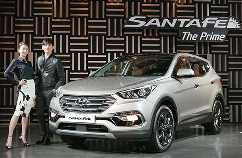 2016 Hyundai Santa Fe Facelift Korea