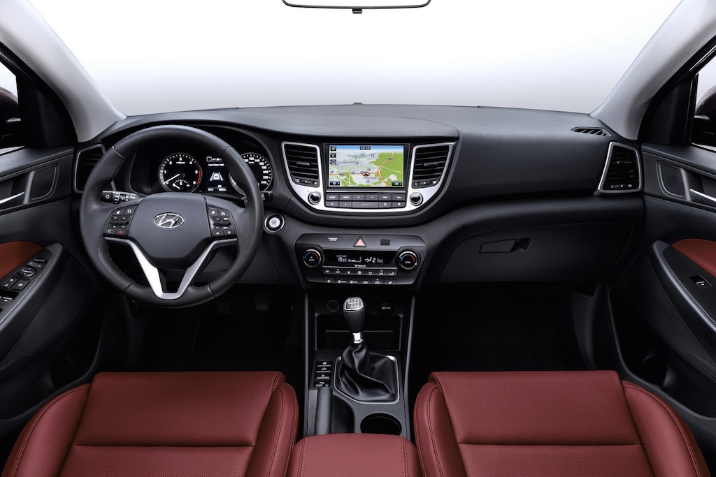 2016 Hyundai Tucson Dashboard