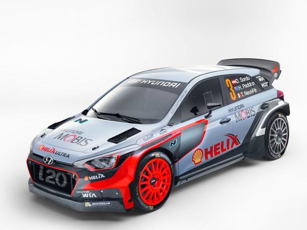 2016 Hyundai i20 WRC Car