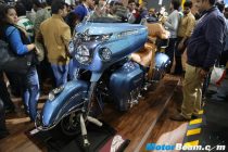 2016 Indian Roadmaster Blue Front