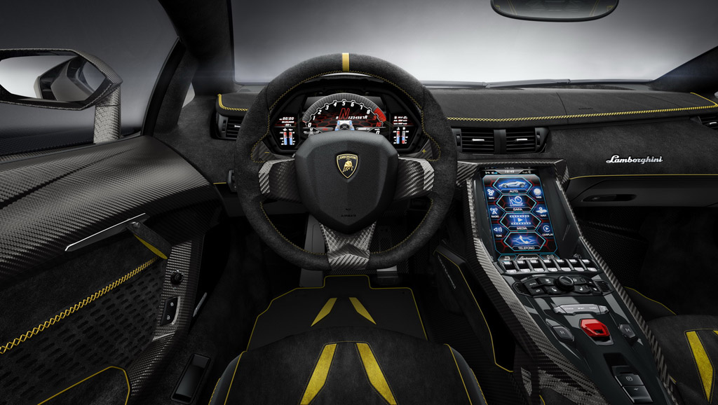 2016 Lamborghini Centenario Dashboard