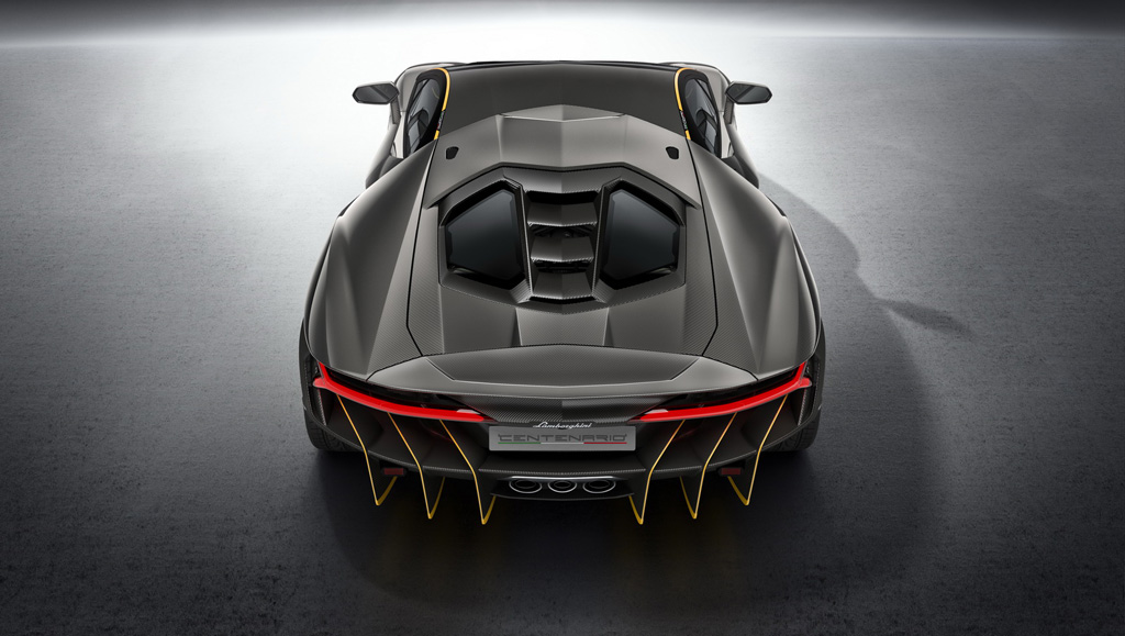 2016 Lamborghini Centenario Rear