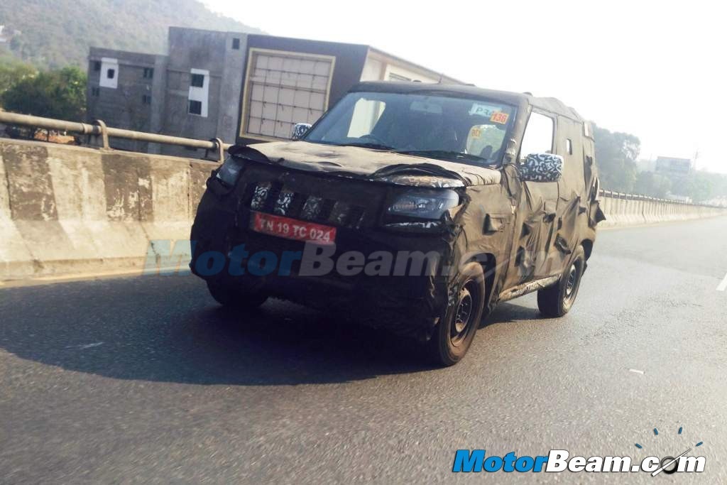 Production Ready Interiors Snapped On Next Gen Mahindra Bolero