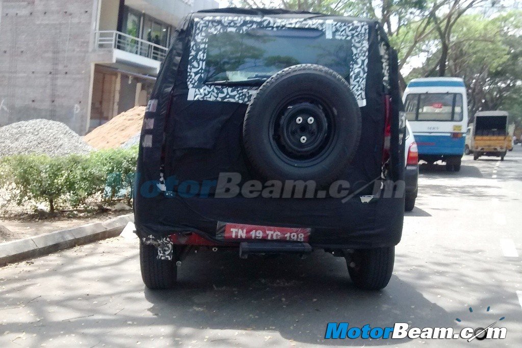 2016 Mahindra Bolero Spare Wheel