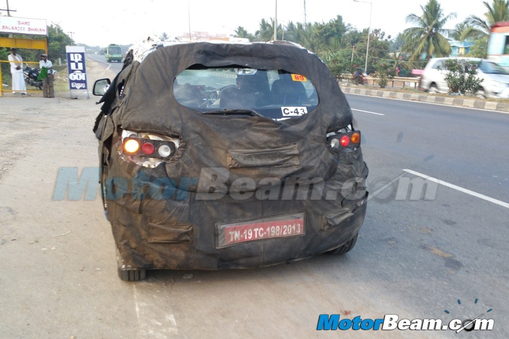 2016 Mahindra S101 Spy Shot