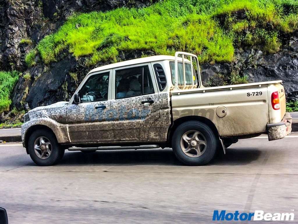 2016 Mahindra Scorpio Pik Up Spotted