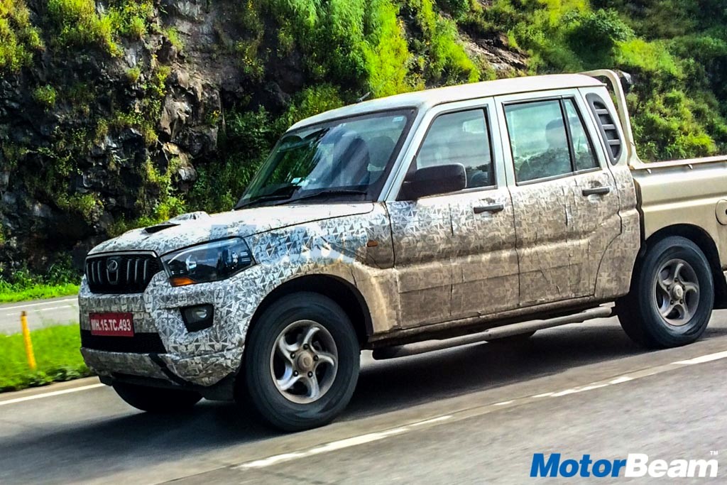 2016 Mahindra Scorpio Pik Up Testing