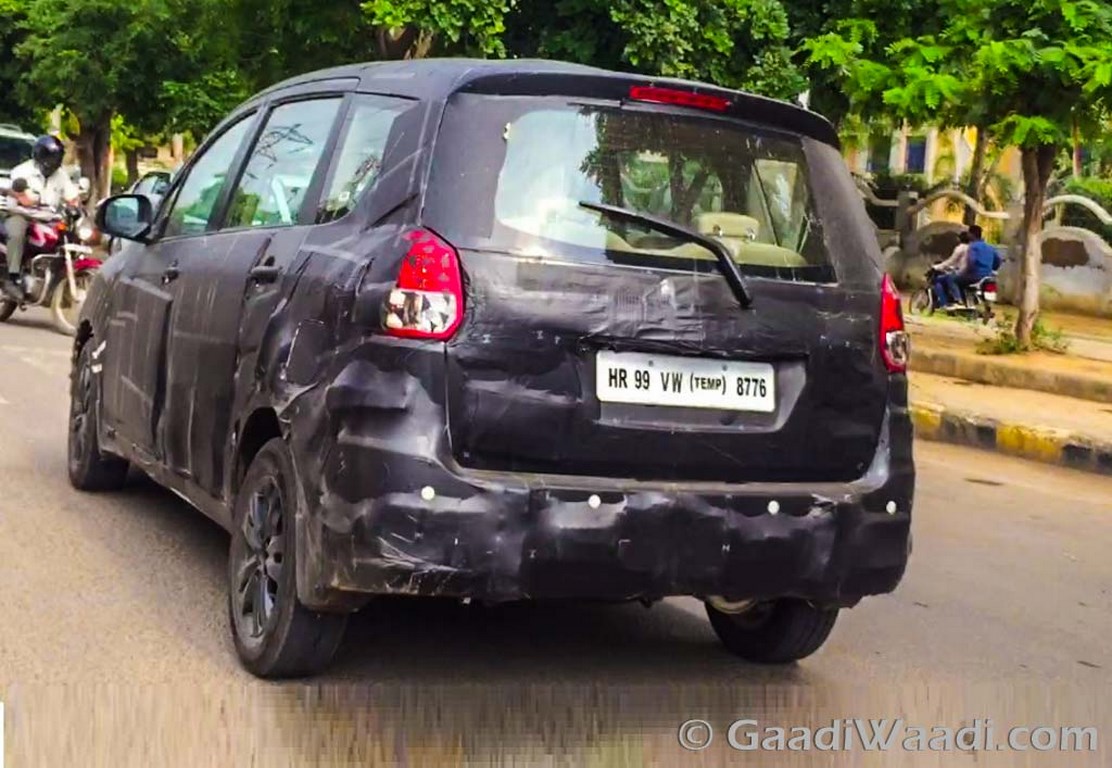 2016 Maruti Ertiga Spied Rear