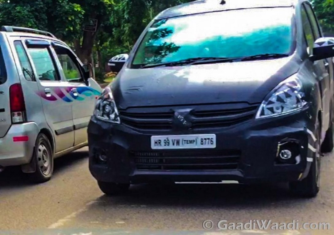 2016 Maruti Ertiga Spied