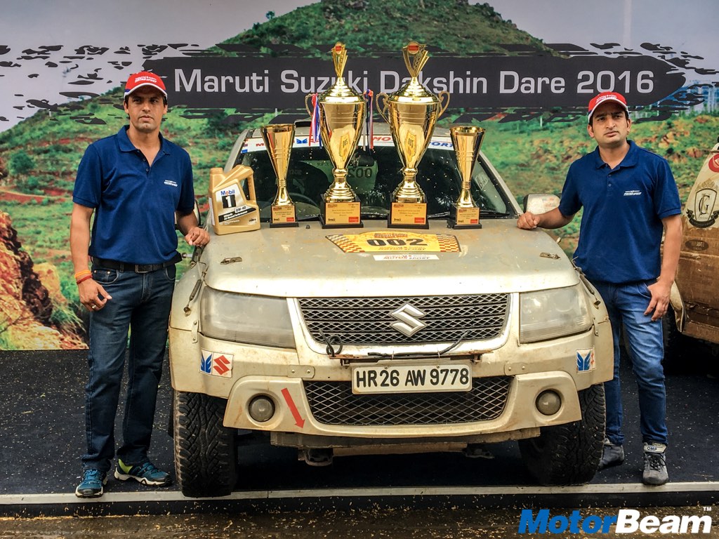 2016 Maruti Suzuki Dakshin Dare Winners