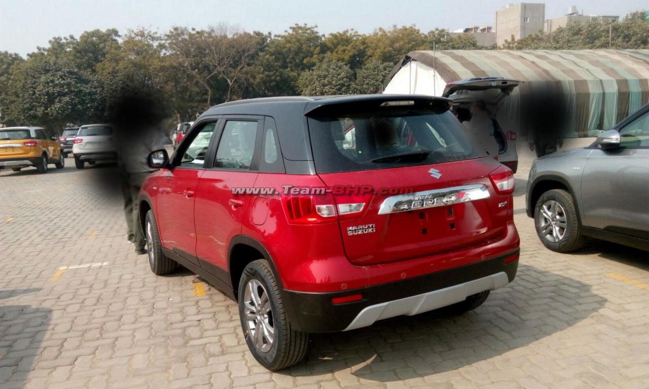 2016 Maruti Vitara Brezza Red