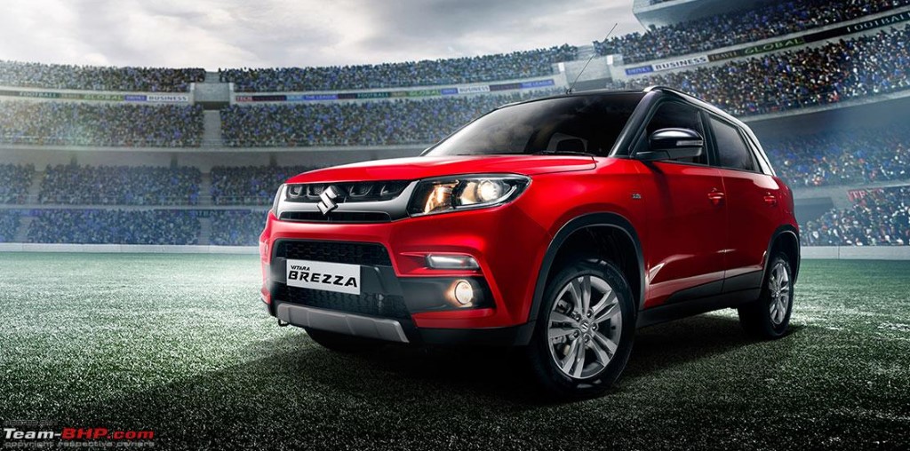 2016 Maruti Vitara Brezza Red