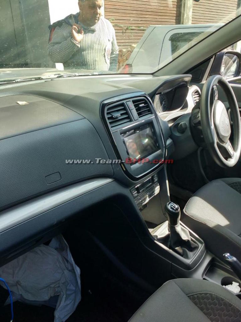 2016 Maruti YBA Dashboard Spied