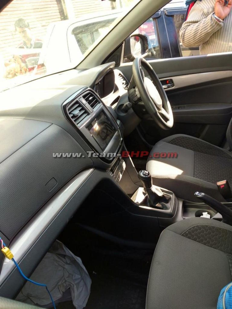2016 Maruti YBA Interior Spy Shot