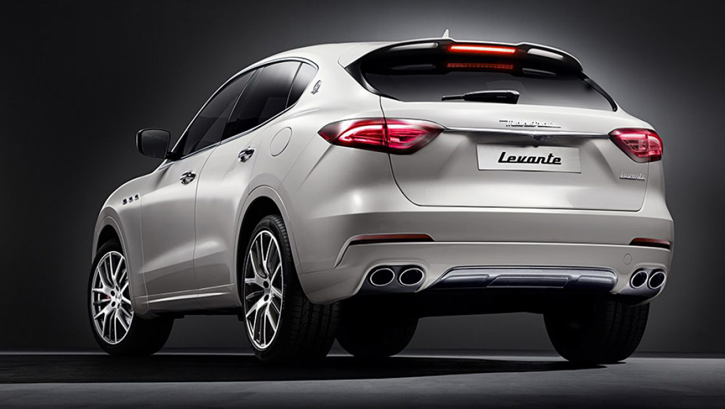 2016 Maserati Levante Rear