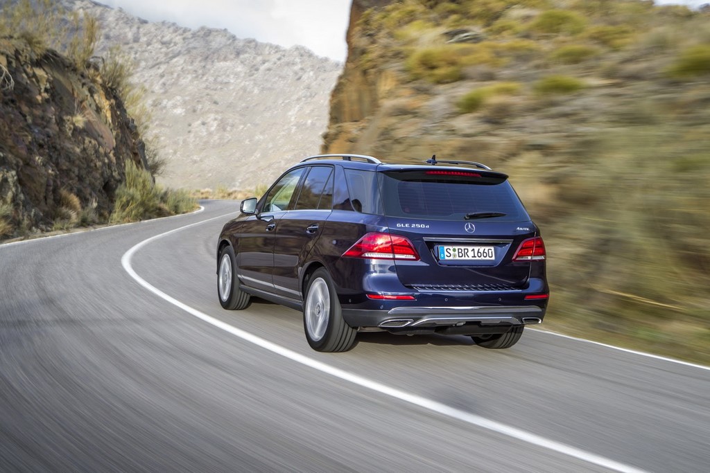 2016 Mercedes Benz GLE Rear