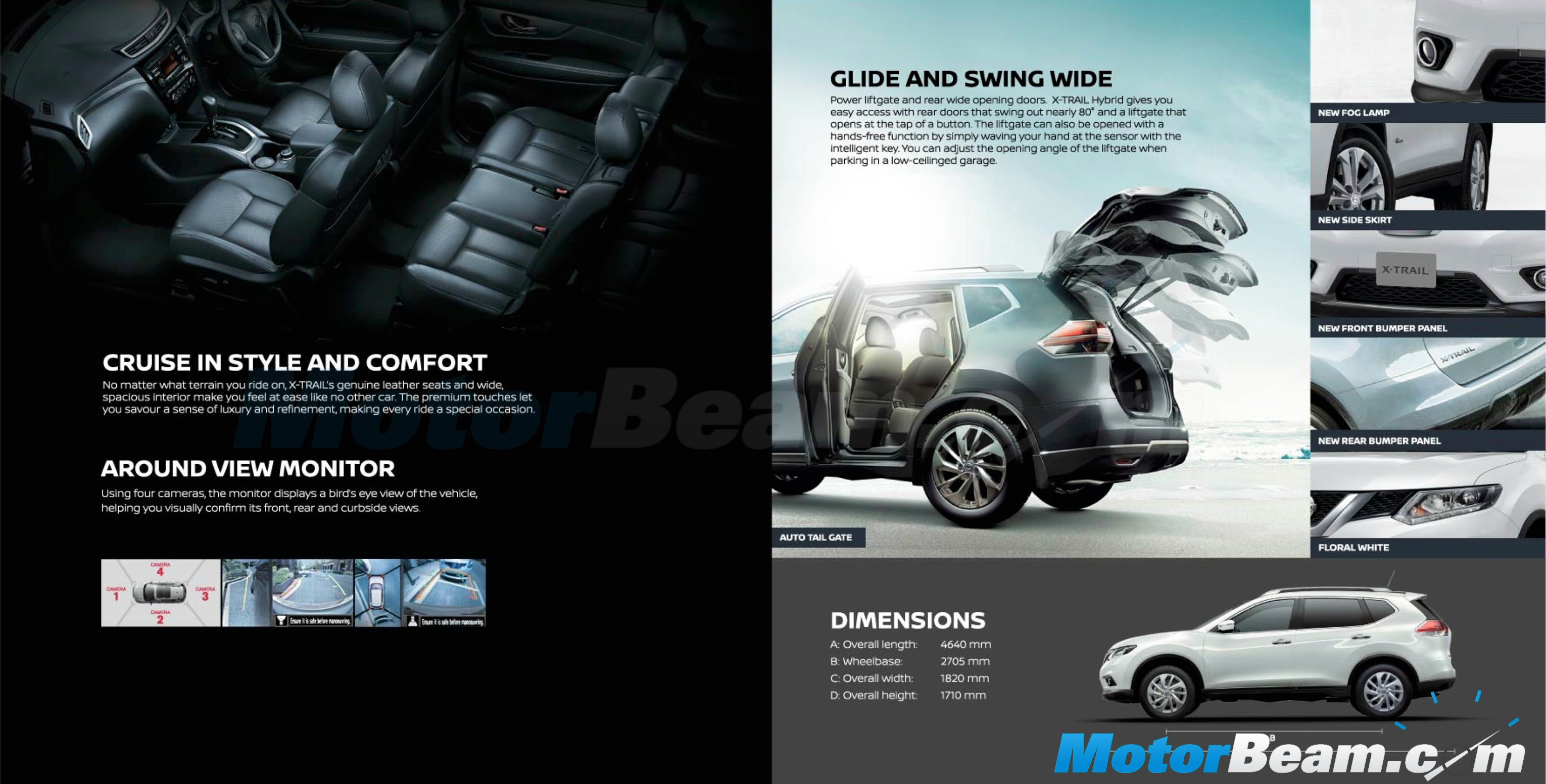 2016 Nissan X-Trail Brochure Features
