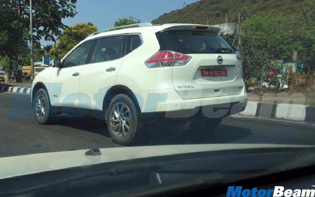 2016 Nissan X-Trail Spotted Testing