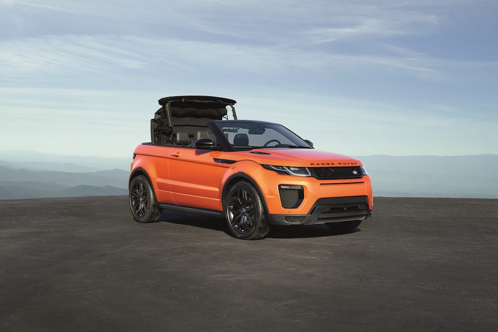2016 Range Rover Evoque Convertible Features
