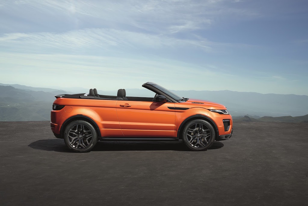 2016 Range Rover Evoque Convertible Side