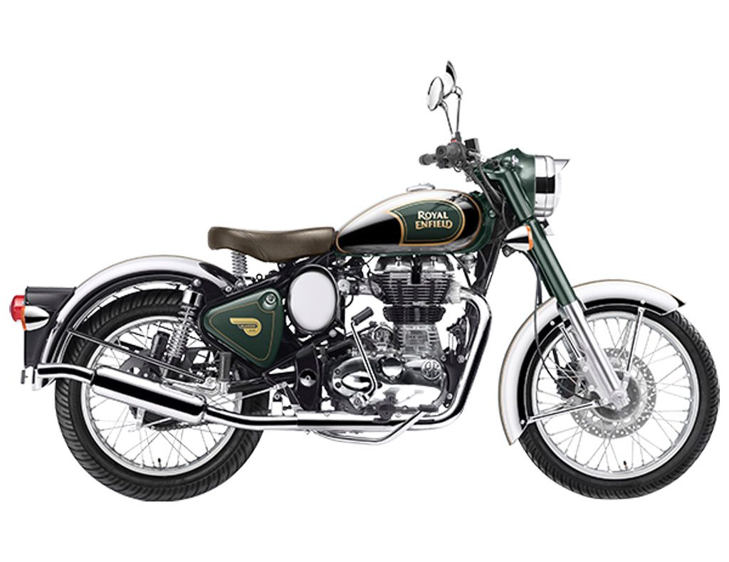 2016 Royal Enfield Classic Chrome Green